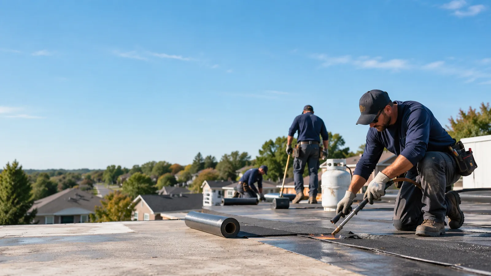 Flat Roof Leak Repair providers in Sadler, TX